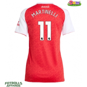 Arsenal Gabriel Martinelli #11 Hemmatröja Kvinnor 2025-26 Kortärmad